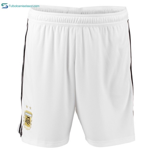 Pantalones Argentina 2ª 2018 Blanco